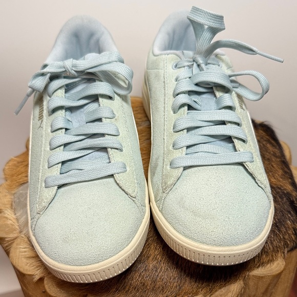 Puma Vikky V3 Suede Womens Sneakers NitroBlue 7.5 - Picture 2 of 7